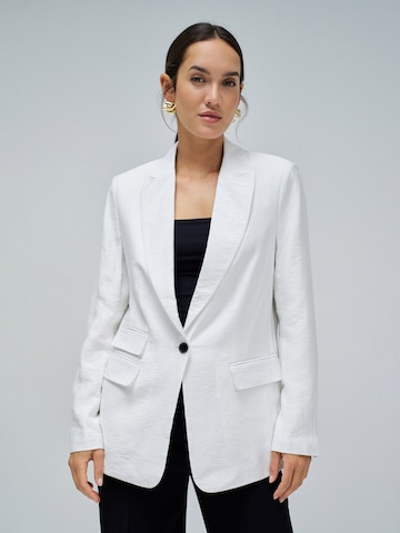 Salsa Jeans Blazers in Wit: voorkant