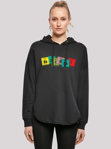 F4NT4STIC Sweatshirt in Zwart: voorkant