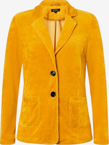 MORE & MORE Blazer in Yellow: front