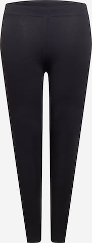 ONLY Carmakoma - Slimfit Leggings en negro: frente