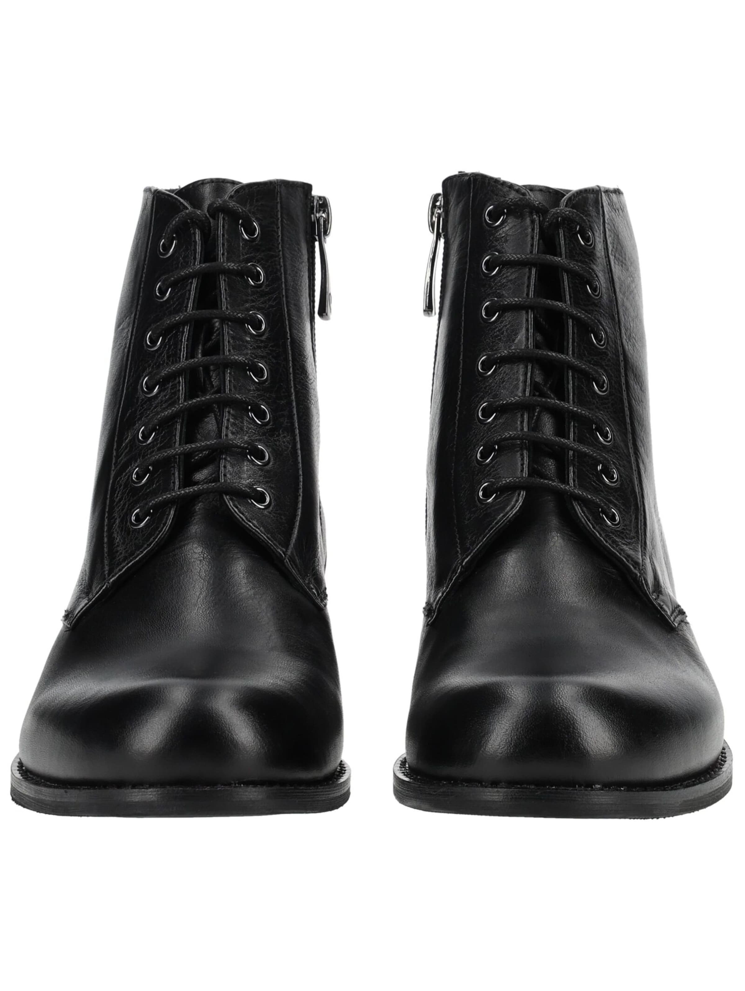 Stivaletto stringato di Everybody in nero