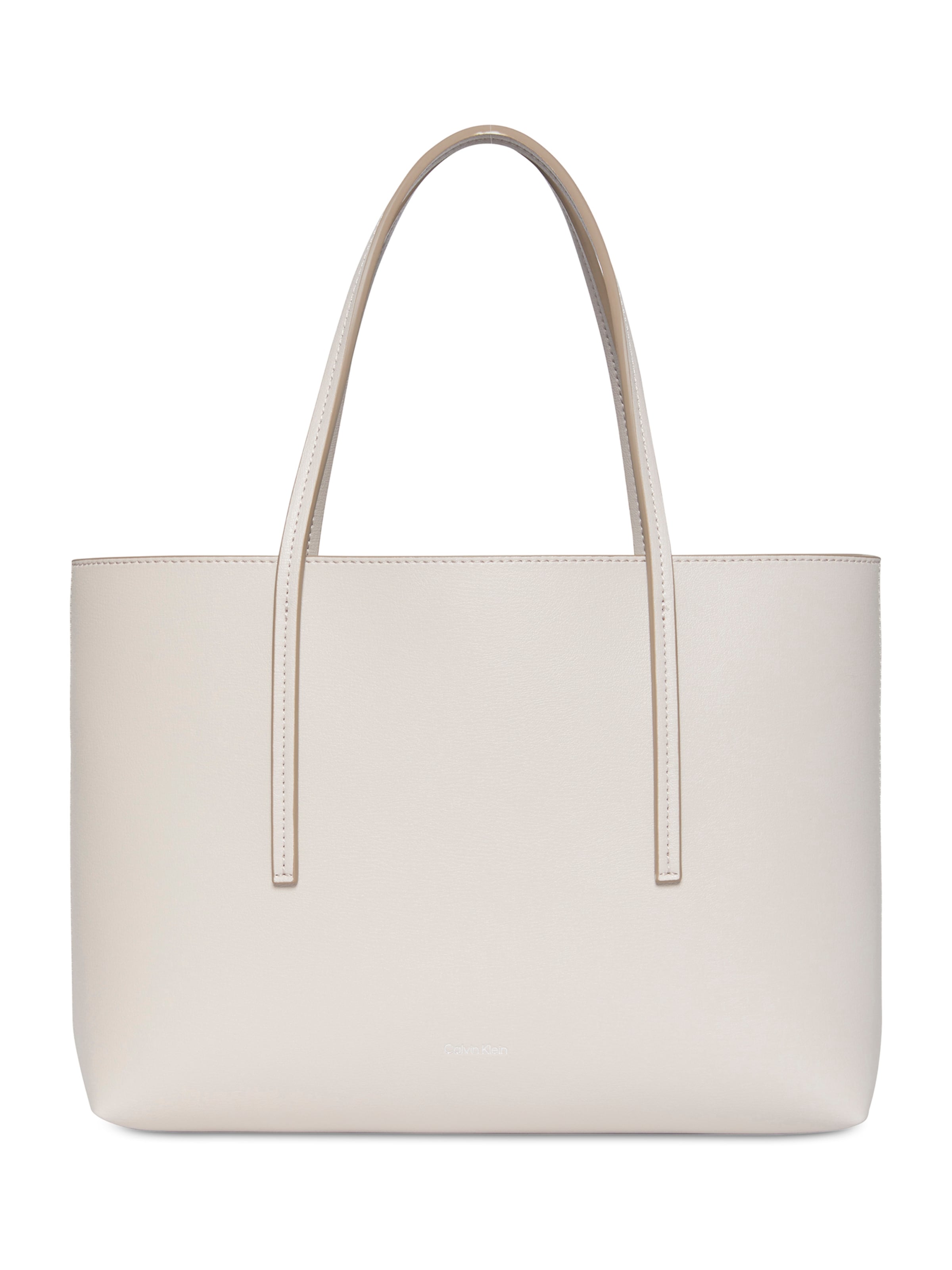 Cabas Calvin Klein en beige : devant