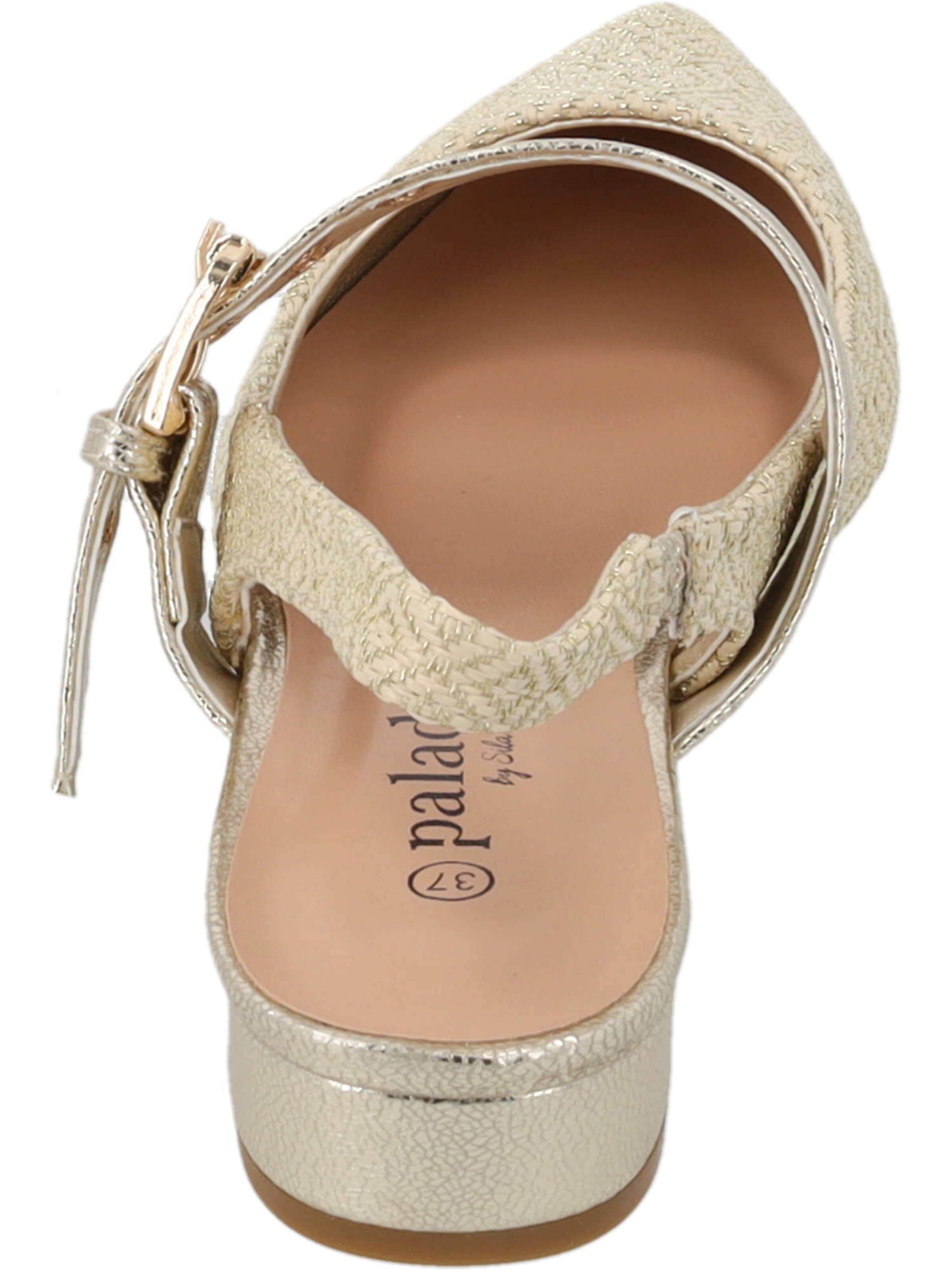 Sandales à lanières 'Isdris by Sila Sahin' Palado by Sila Sahin en or