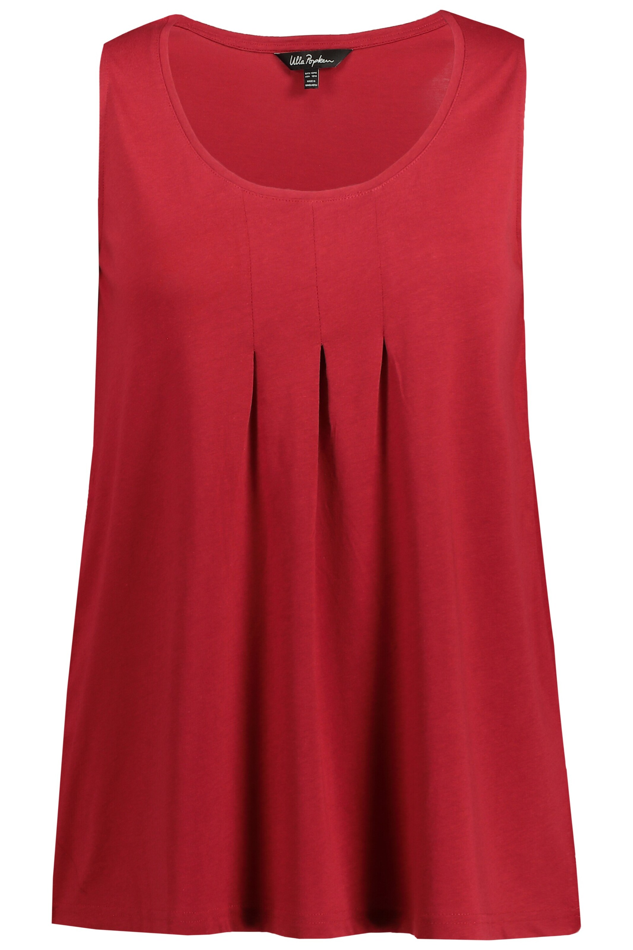 Ulla Popken Shirt in Red: front