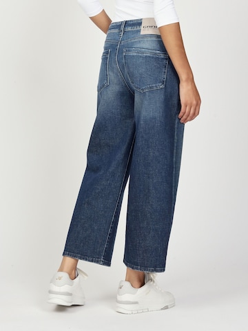 Loosefit Jean '94JUL CROPPED ' Gang en bleu