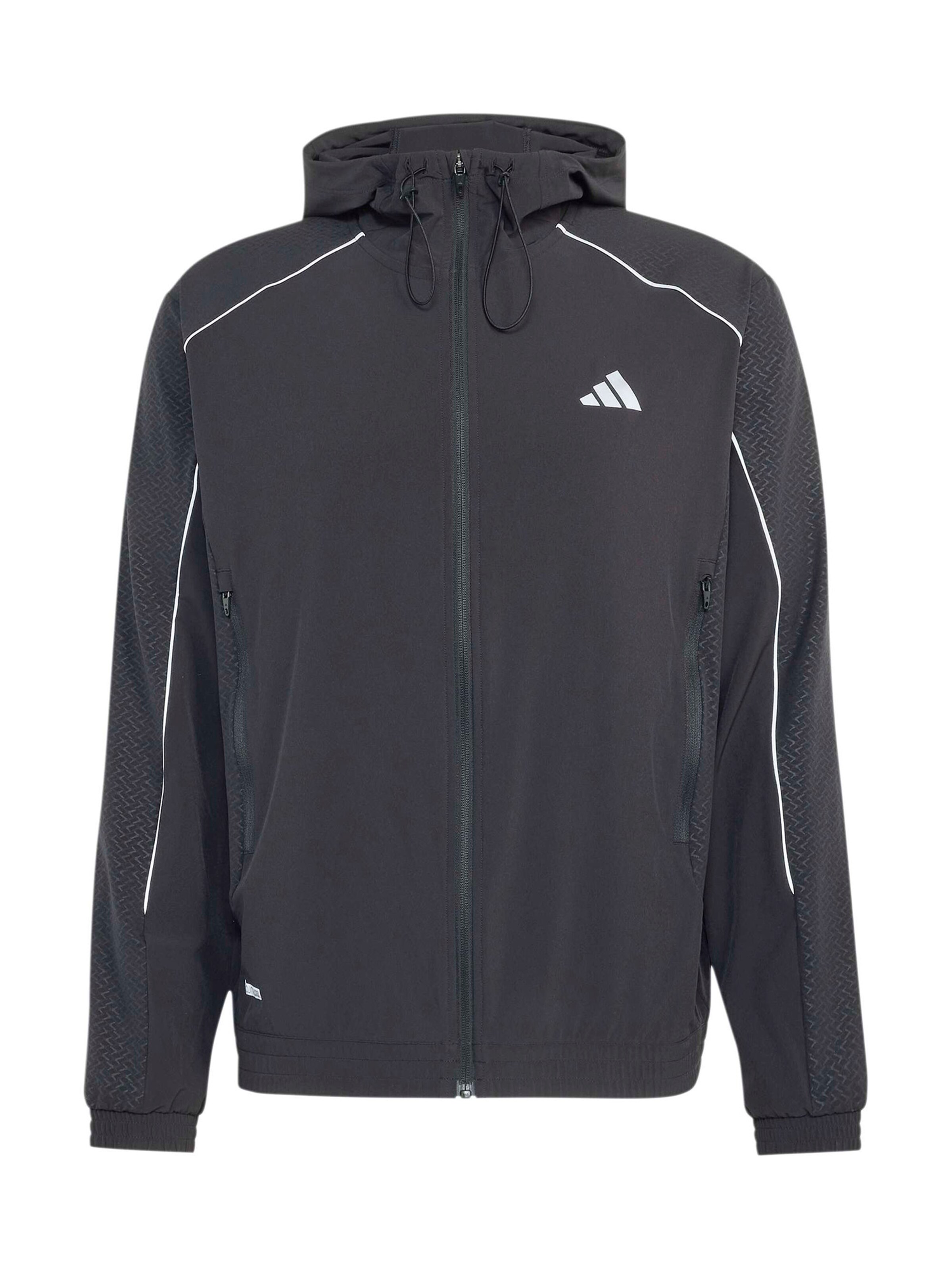 juoda ADIDAS PERFORMANCE Sportinė striukė: priekis