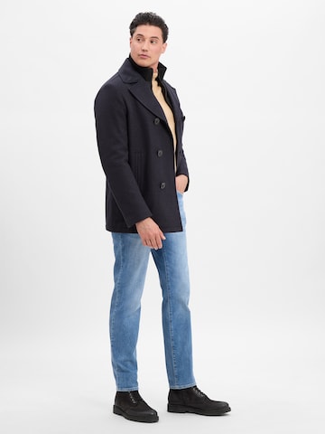 Manteau mi-saison 'Scotty' Finshley & Harding en bleu