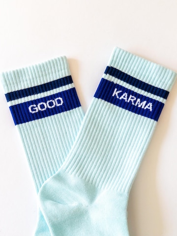 Divasya Socken 'Good Karma'‌‌‌ in Blau