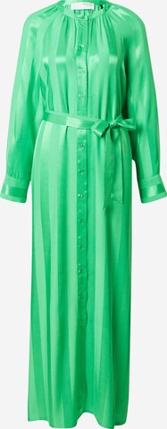 Robe-chemise 'Christelle' SELECTED FEMME en vert : devant