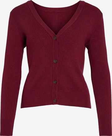 Cardigan 'Comfy' VILA en rouge : devant