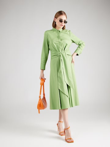 BOSS Black Shirt Dress 'Debrana1' in Green