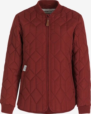 Weather Report Athletic Jacket 'Piper' in Red: front