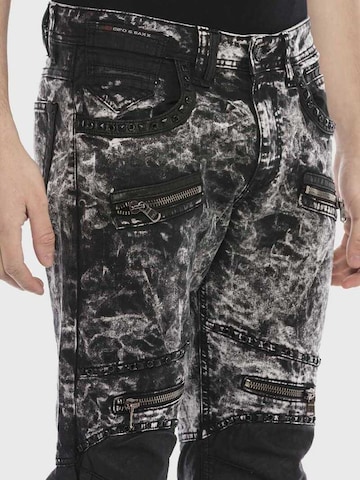 CIPO & BAXX Regular Jeans in Black