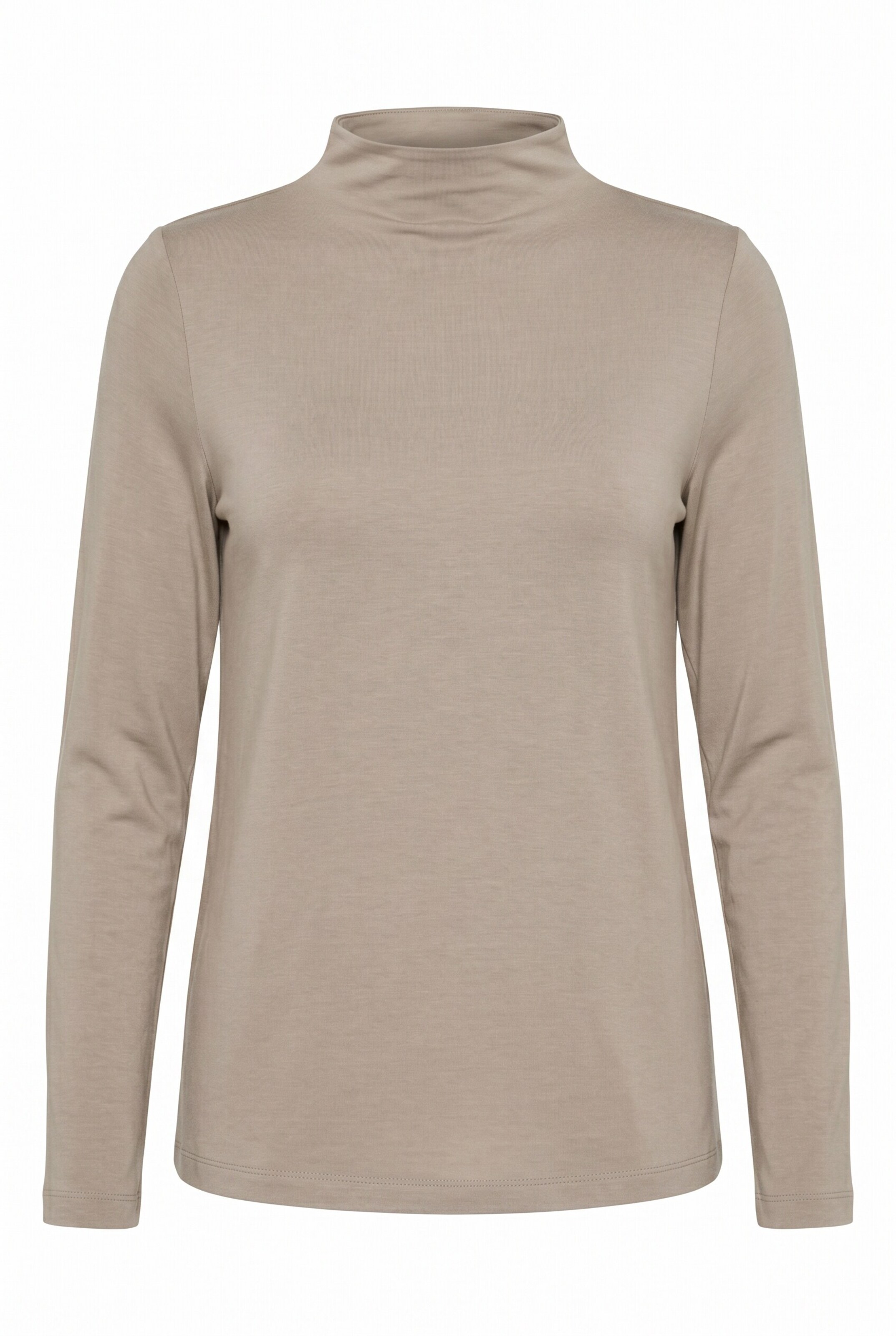 Ulla Popken Shirt in Beige: Vorderseite