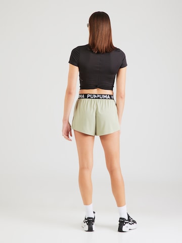 Regular Pantalon de sport 'STRONG 3' PUMA en vert