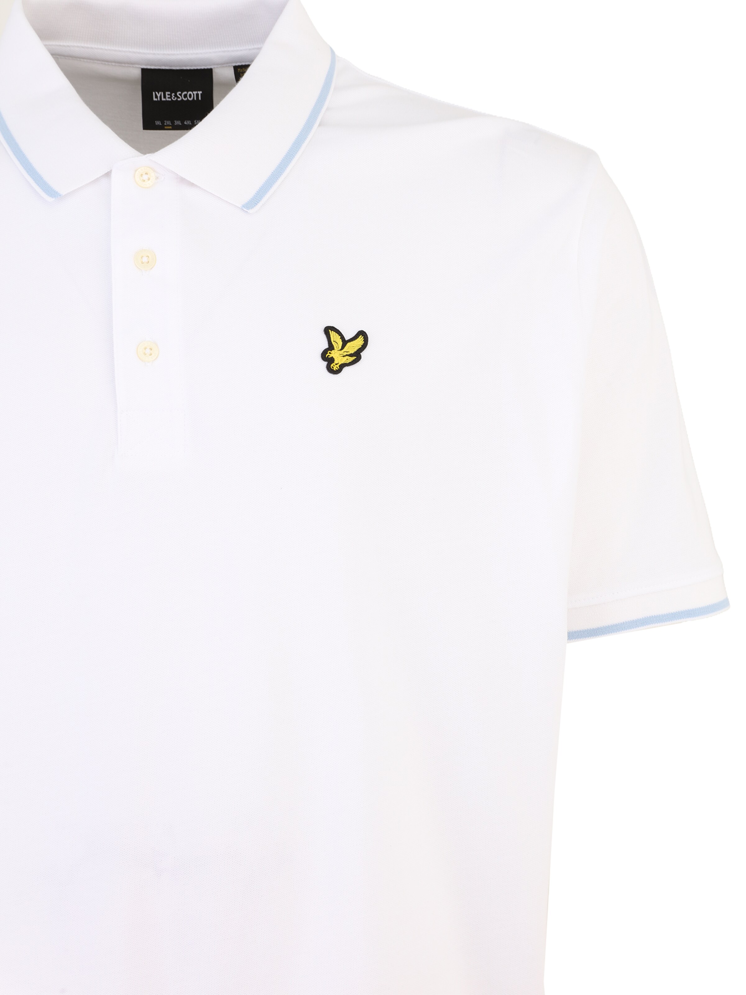Lyle & Scott Big&Tall Poloshirt in Weiß