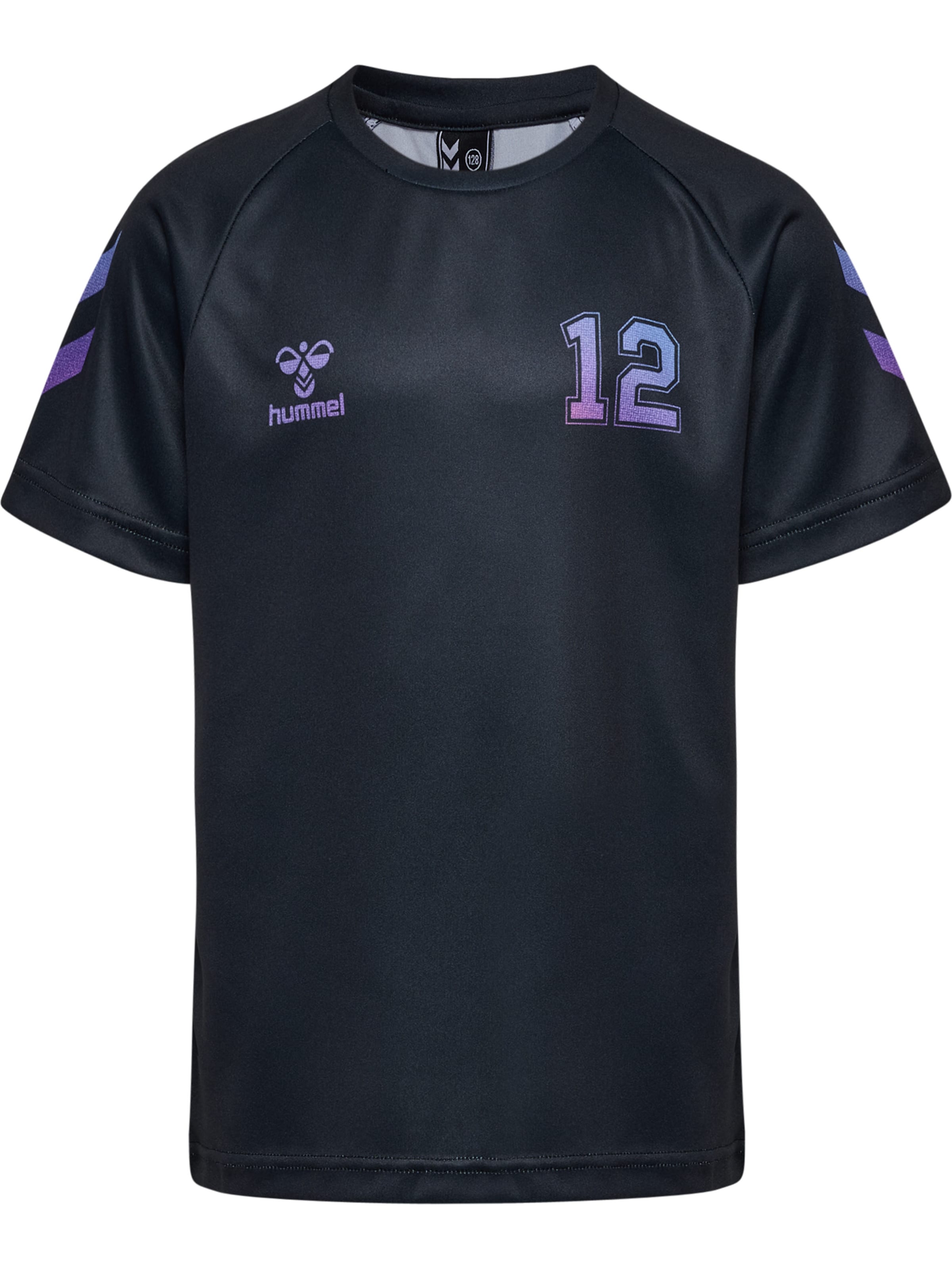 Hummel Funktionsskjorte 'Shimmer' i sort: forside