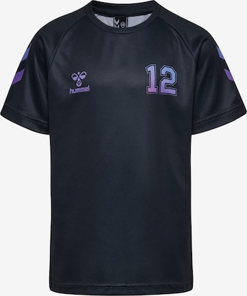 Hummel Funktionsskjorte 'Shimmer' i sort: forside