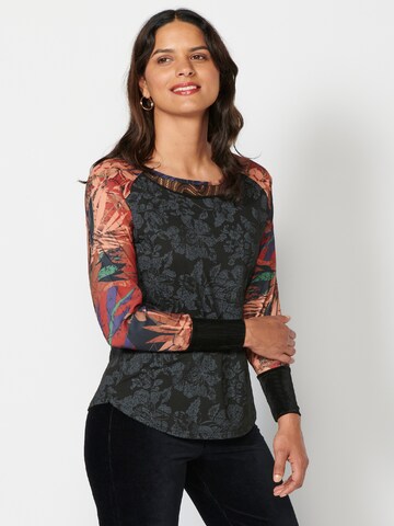KOROSHI Shirt in Schwarz