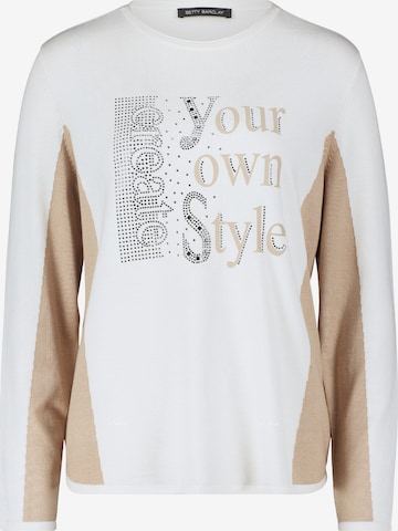 Betty Barclay Sweater in White: front