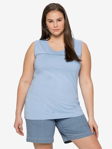 SHEEGO Top in Blue: front