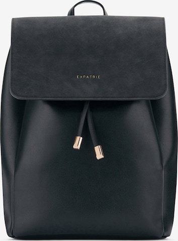 Expatrié Backpack 'Estelle' in Black: front