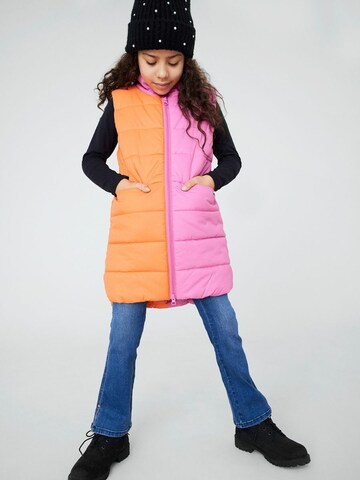 NAME IT Vest in Pink: front