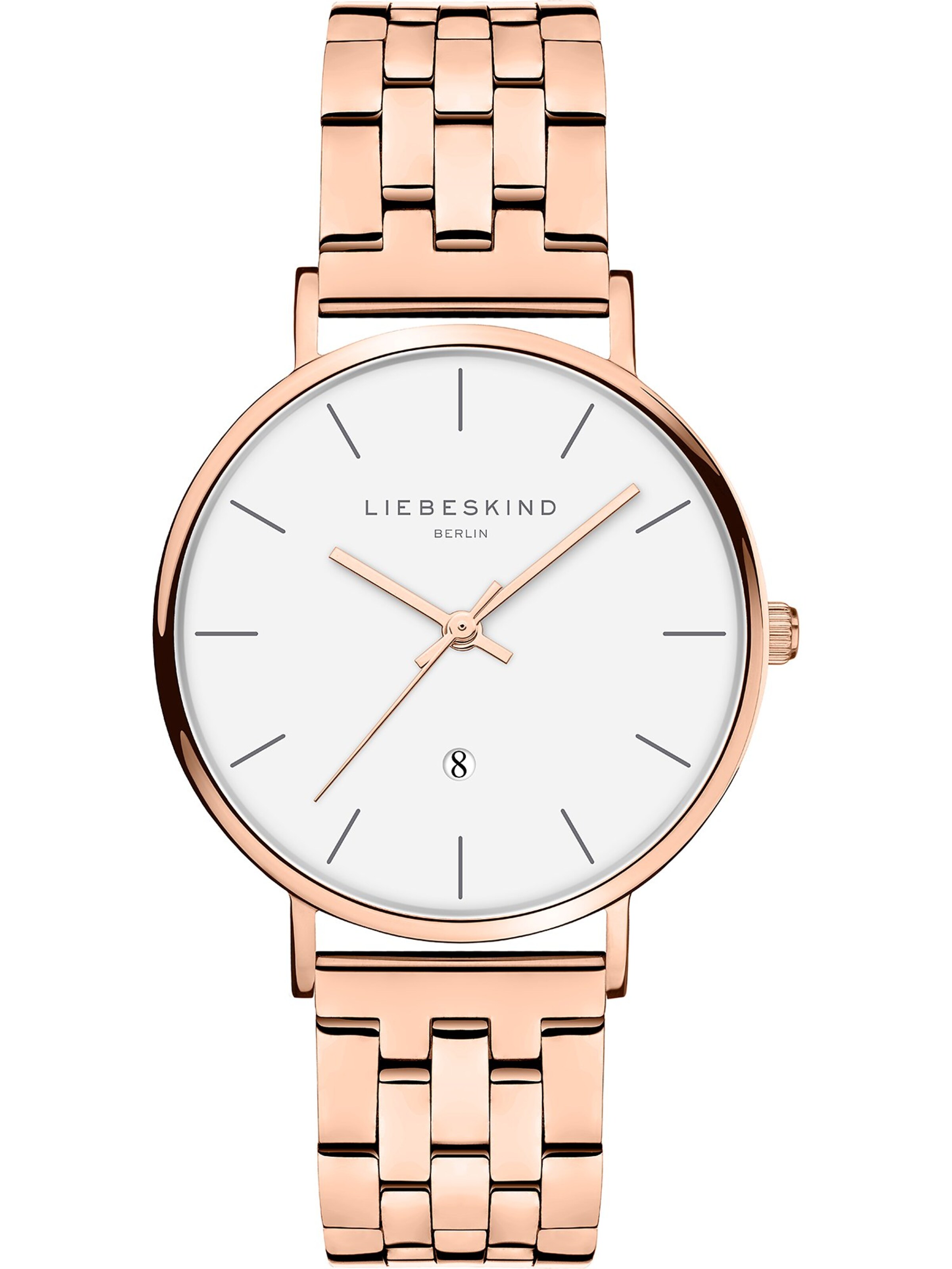 Montre à affichage analogique Liebeskind Berlin en or