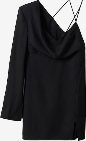 Robe 'lorna' MANGO en noir : devant