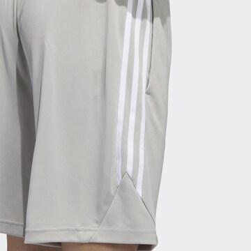 ADIDAS PERFORMANCE Loose fit Sports trousers in Grey