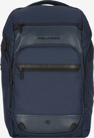 Piquadro Backpack 'Keith' in Blue: front