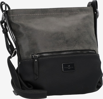 TOM TAILOR Crossbody Bag 'Elin' in Black