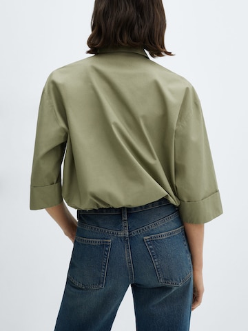 MANGO Blouse in Groen