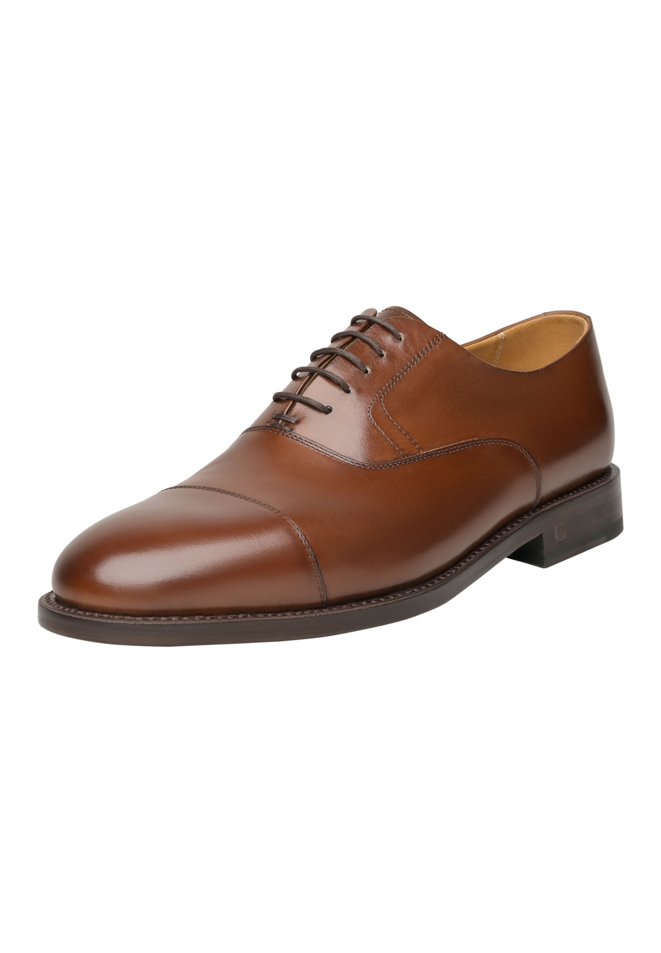 Henry Stevens Lace-up shoe 'Winston CO' in Brown: front