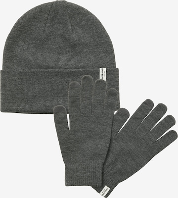 Căciulă 'JACCOOPER' de la JACK & JONES pe gri: față