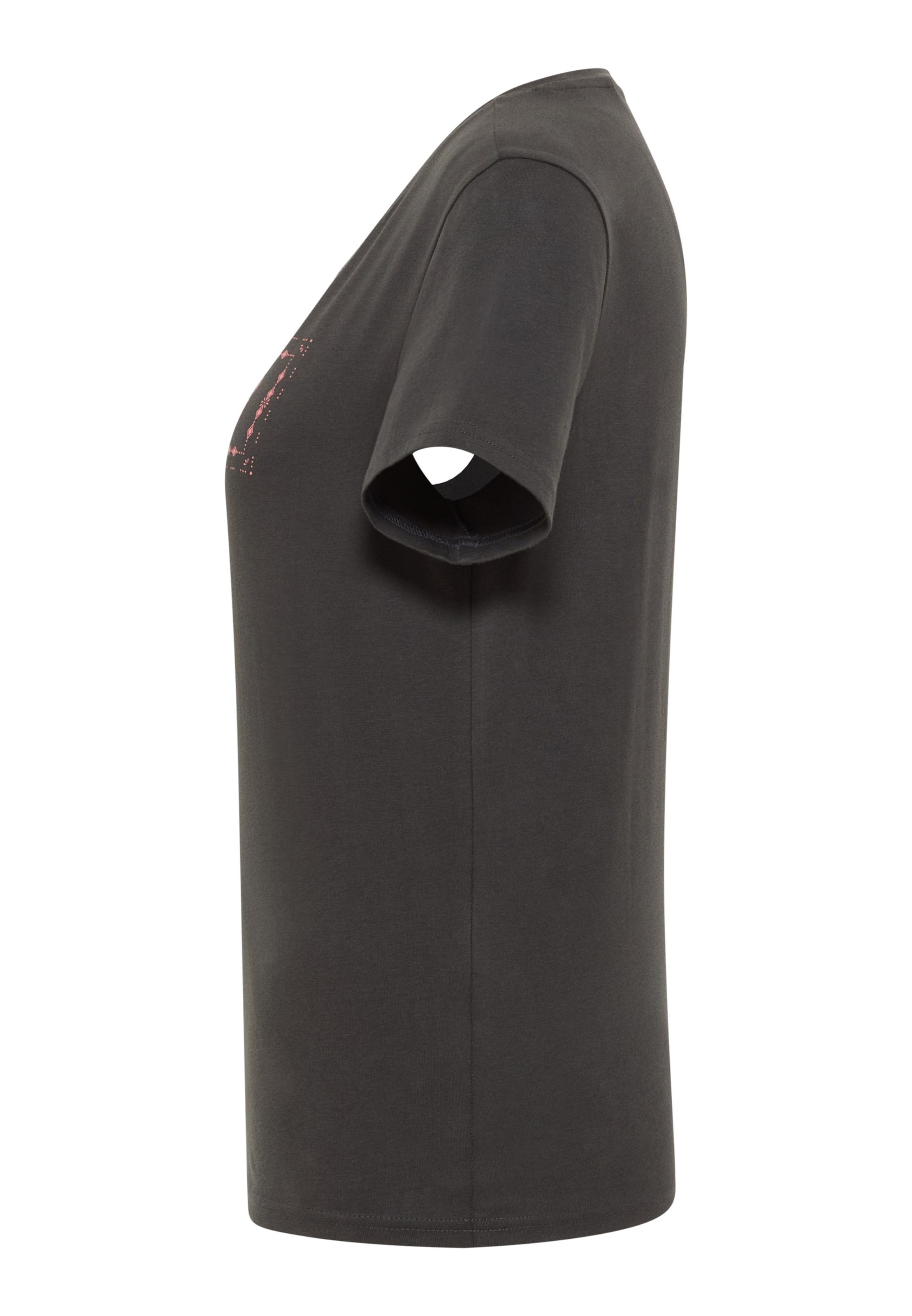 MUSTANG T-Shirt 'Alma' in Schwarz