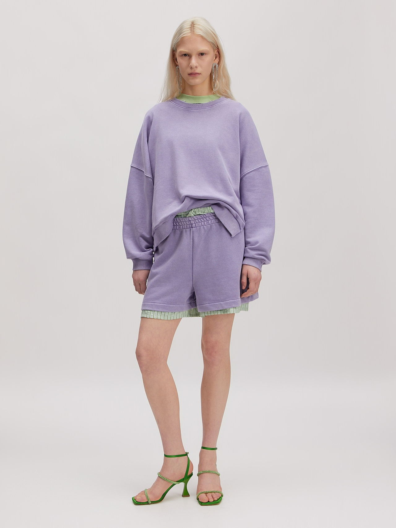 EDITED Neuheiten Sweatshirt lila