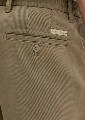 Marc O'Polo Tapered Chino trousers 'Belsbo' in Brown