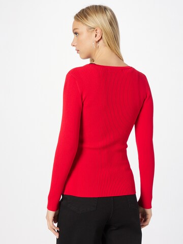 Karen Millen Knit cardigan in Red
