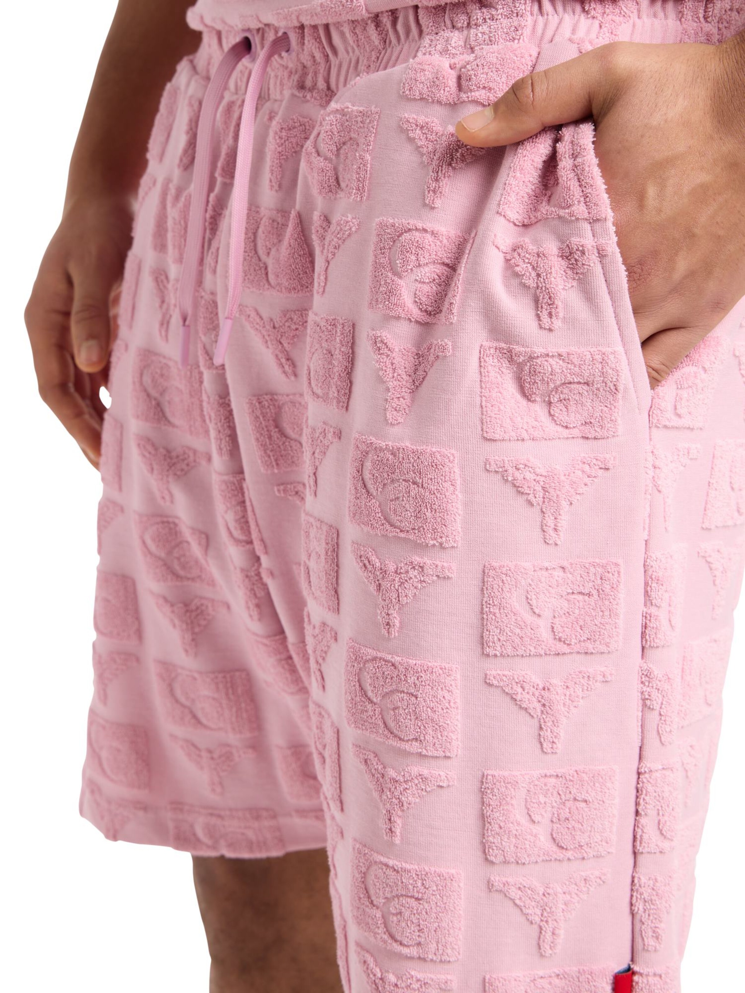 Regular Pantalon 'Egarter' Carlo Colucci en rose