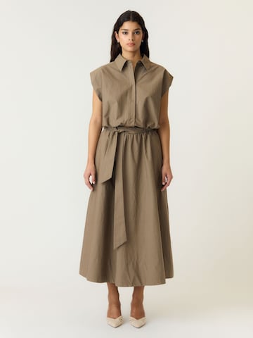YAS Skirt 'TIMBER' in Brown