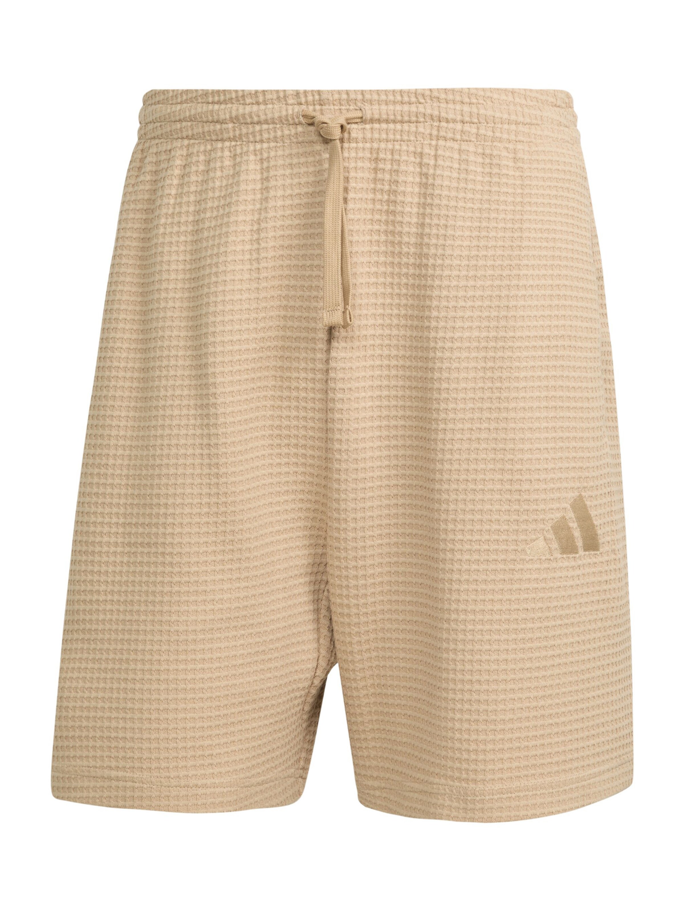 ADIDAS SPORTSWEAR Свободный крой Спортивные штаны 'A SZN' в Бежевый: спереди