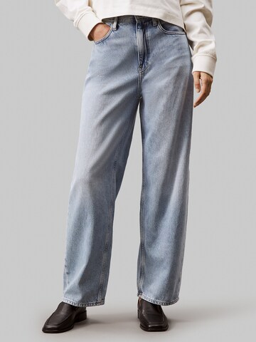 Loosefit Jean Calvin Klein Jeans en bleu : devant