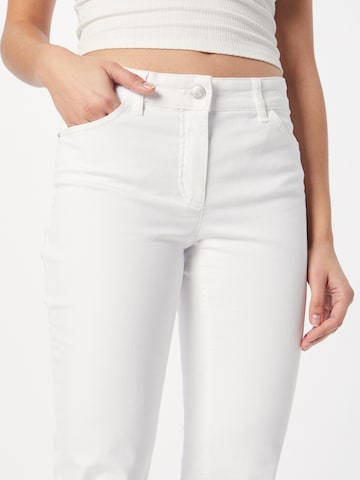 GERRY WEBER Slimfit Jeans i hvit