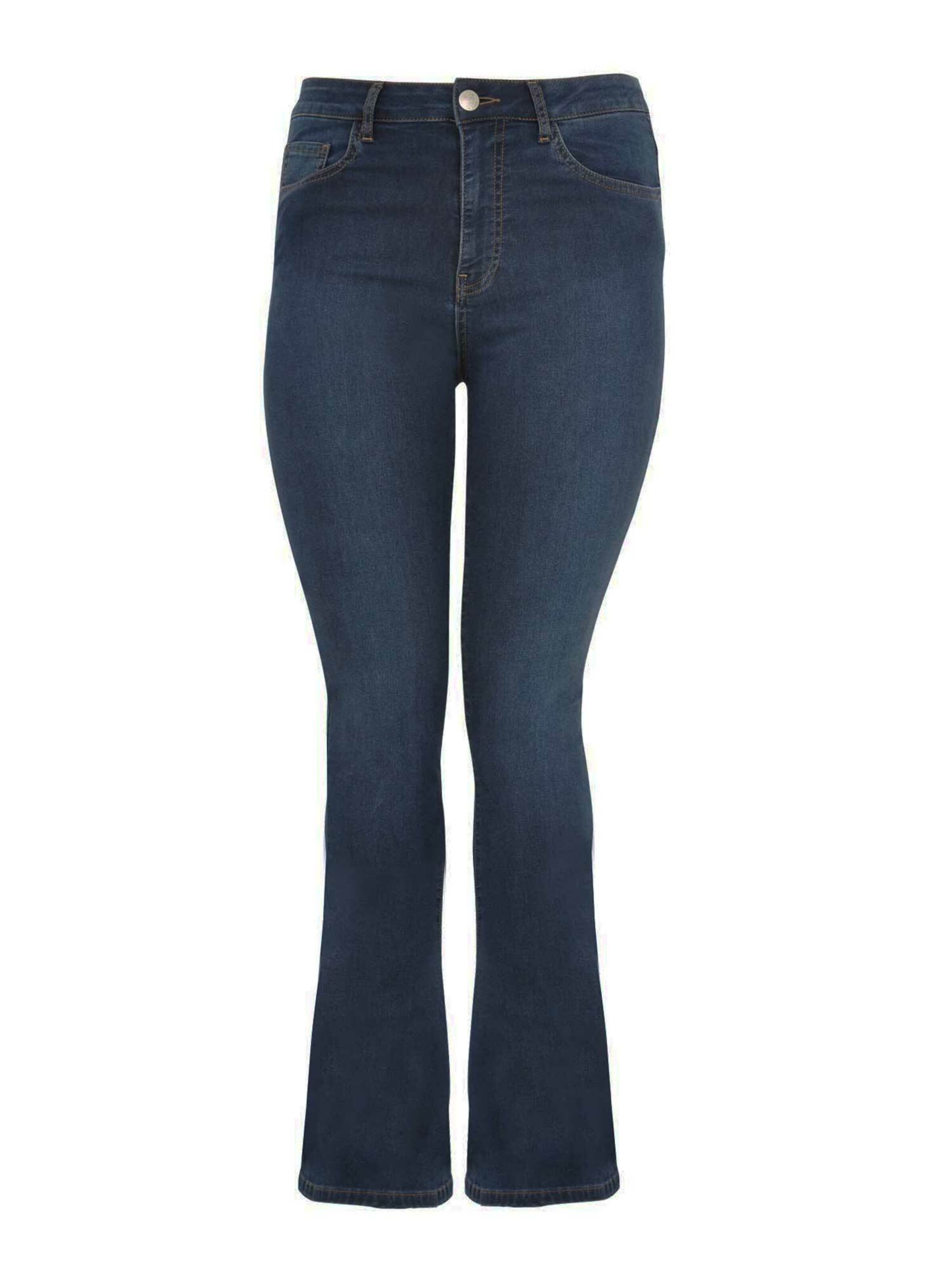 YOEK Bootcut Jeans in Blau: Vorderseite