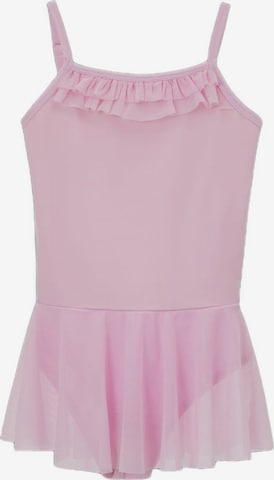 Robe de sport Lace & Tulles en rose : devant