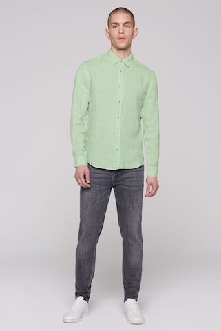 CMPD Slim fit Button Up Shirt in Green