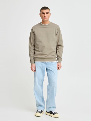 !Solid Rundhalspullover ' SDORATIO ' in Beige