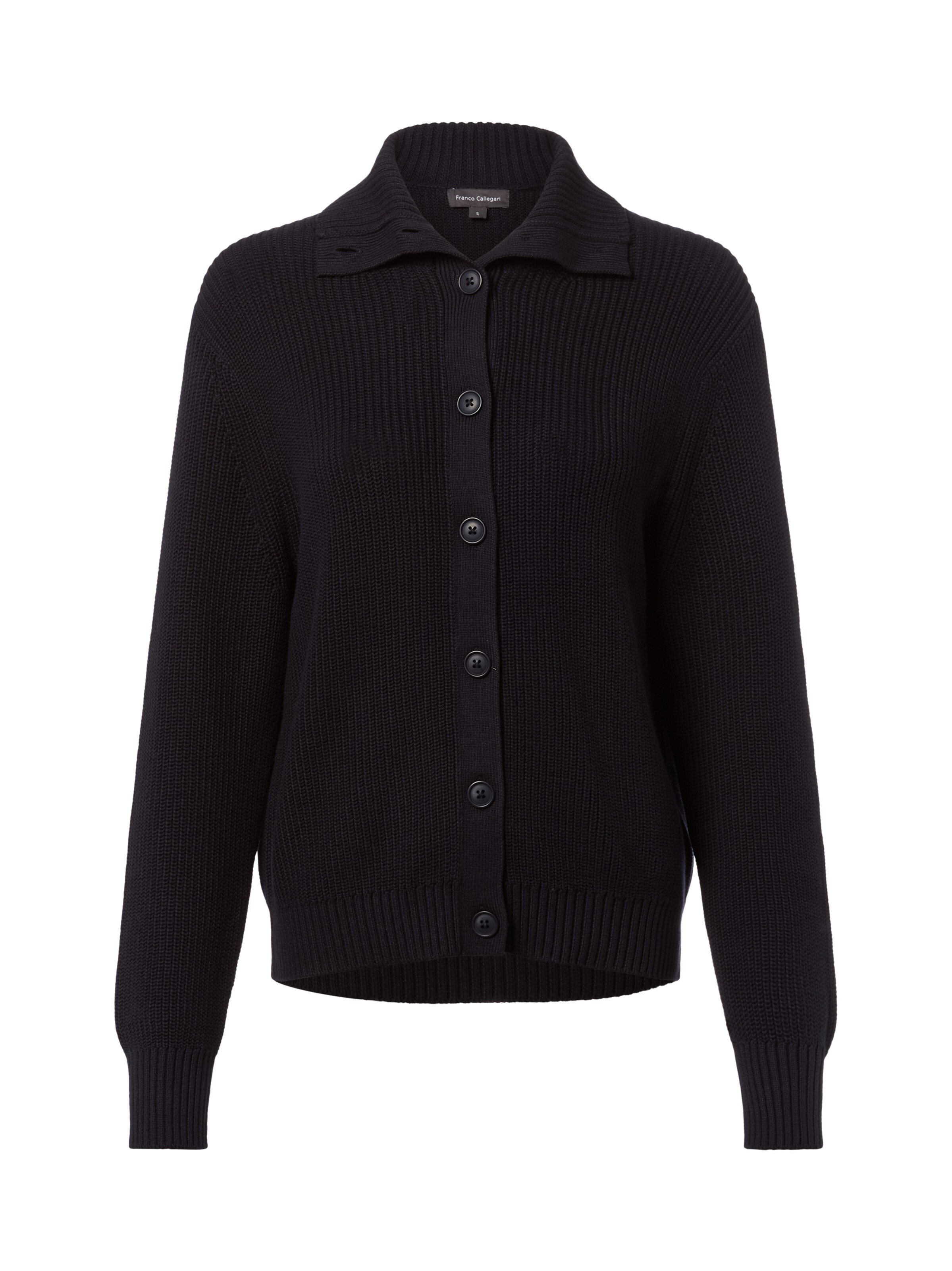 Cardigan Franco Callegari en bleu : devant