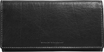 Bruno Banani Portemonnaie 'Bruno Banani Geldbörse' in Schwarz: Vorderseite
